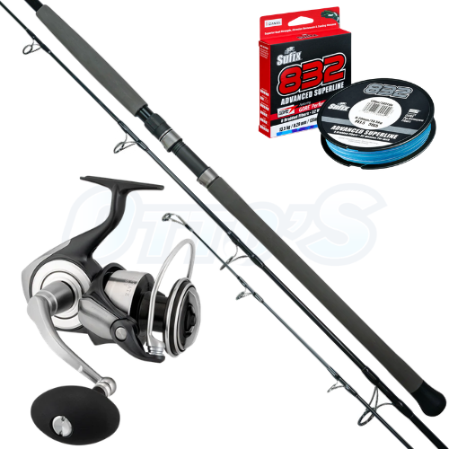 Trophy Hunter & Daiwa Certate SW PE6 Casting Fishing Combo
