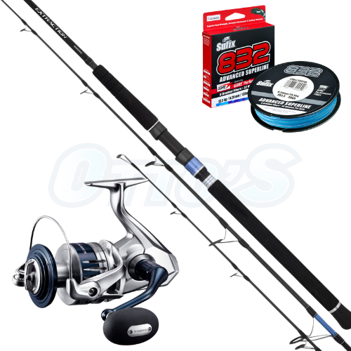 Shimano Extraction & Saragosa PE8 Casting Fishing Combo