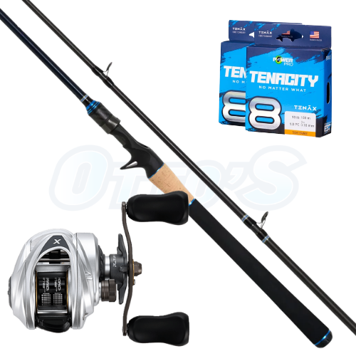 Abu Garcia Voltiq & Shimano T-Curve Heavy Baitcast Fishing Combo