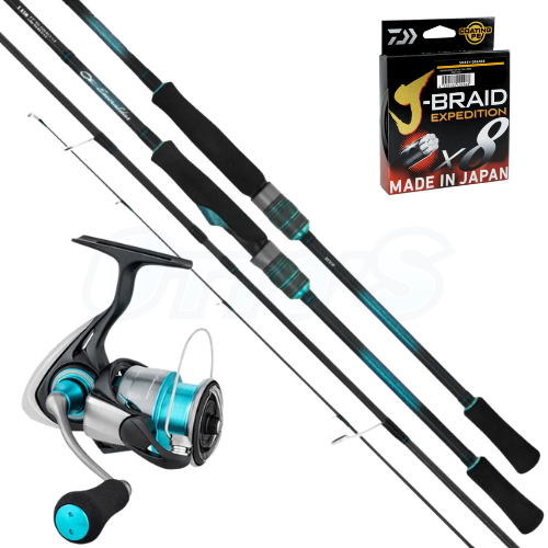 Daiwa Emeraldas X EGI Squidding Fishing Combo