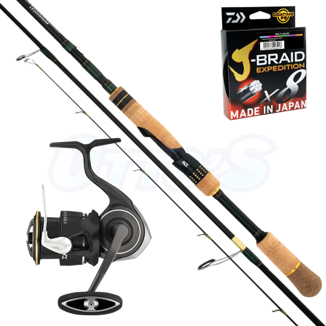 Daiwa TD Commander & Certate HD 20lbs Spinning Fishing Combo
