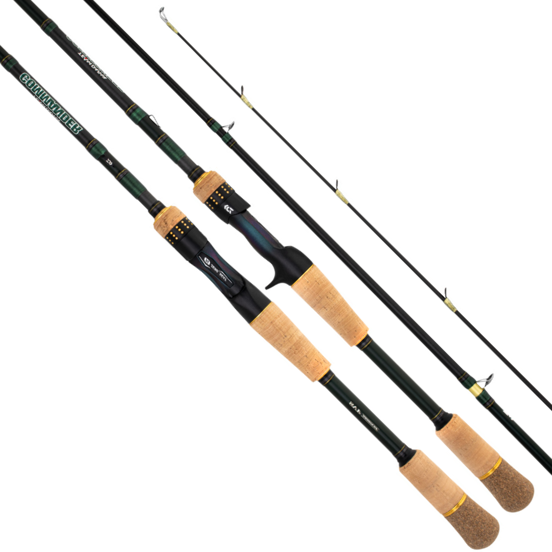 Daiwa 23 TD COMMANDER BAITCAST FISHING ROD