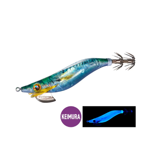 22 Shimano Sephia Clinch Flash Boost Rattle 2.5 Squid Jig Fishing Lure
