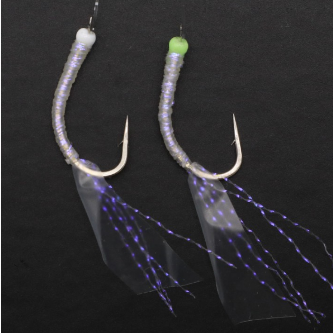 Hayabusa Sabiki Bait Jigs EX135 UV Twist Skin