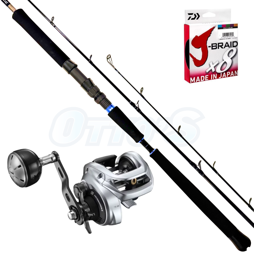 Shimano Aya & Tranx Overhead Snapper Fishing Combo