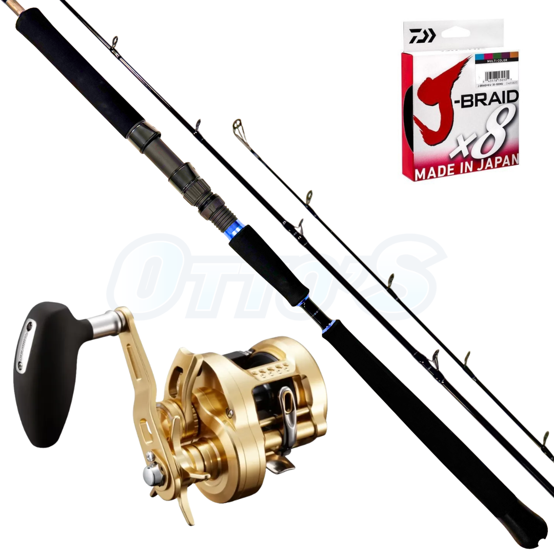 Shimano Aya & Ocea Conquest Overhead 7ft Snapper Fishing Combo