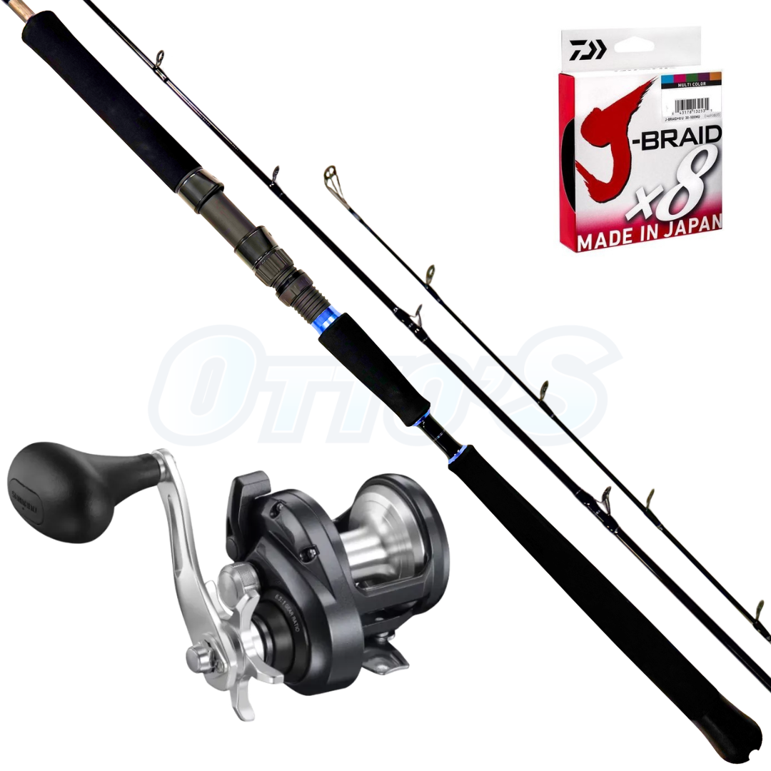Shimano Aya & Torium Overhead 7ft Snapper Fishing Combo