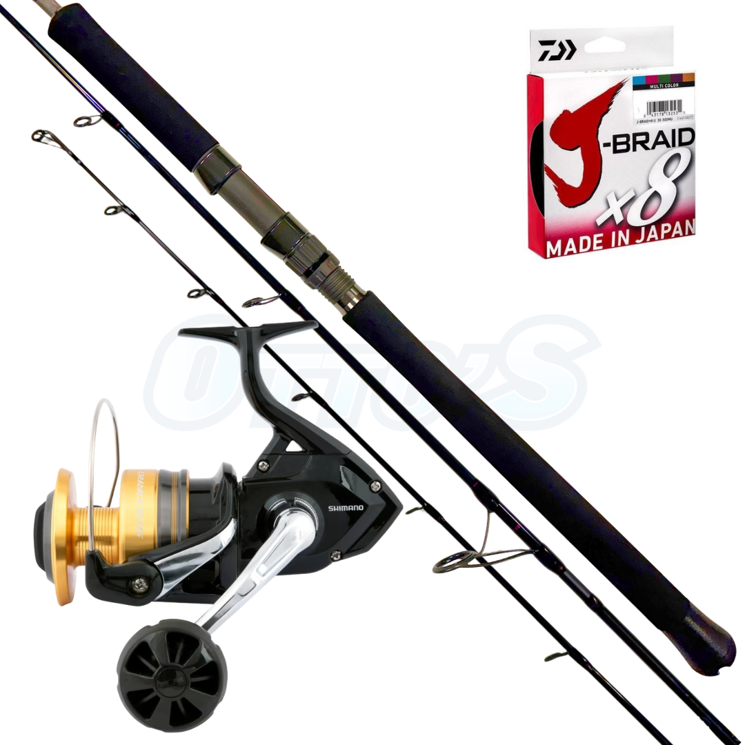 Heavy Kingfish Jigging / Livebait Spinning Fishing Combo