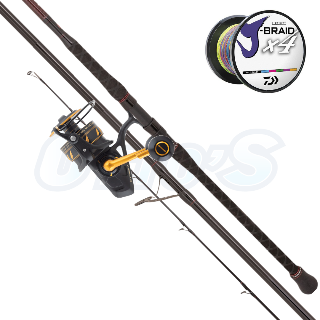 Penn Slammer IV 10500 Drone Fishing Spinning Combo