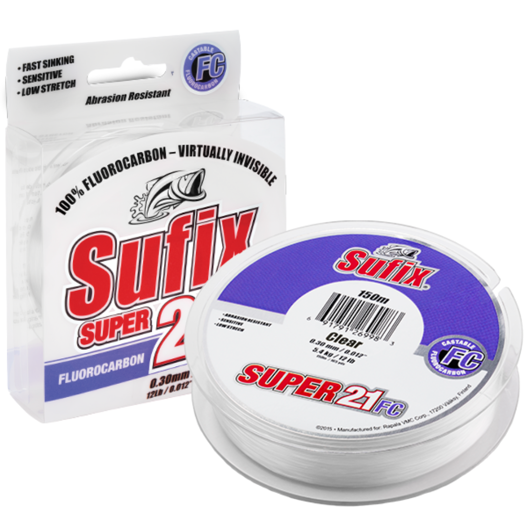 Sufix Super 21 Fluorocarbon Fishing Leader