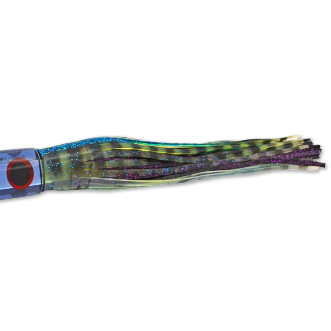 FatBoy Sniper Jet 8" Rigged Skirted Trolling Fishing Lure