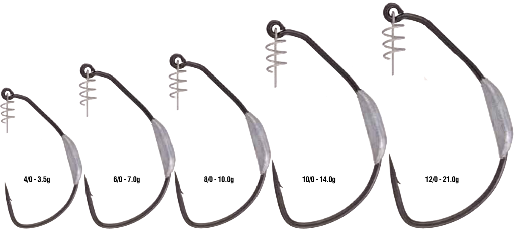 Weighted Beast with Twist Lock Centre Hook Size