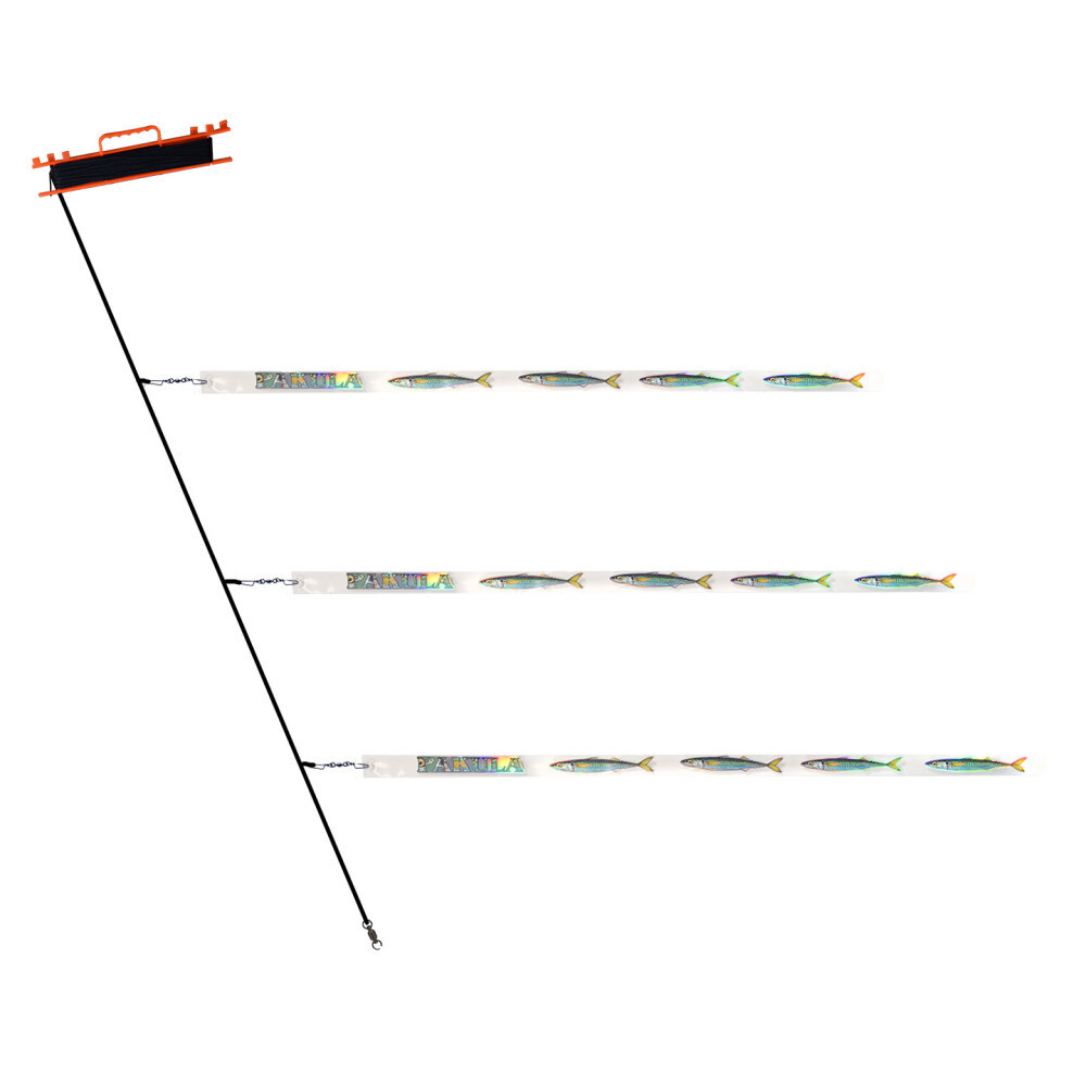 Pakula Witch Doctor Tow Rope with 3 Slimy Strips Game Fishing Teaser