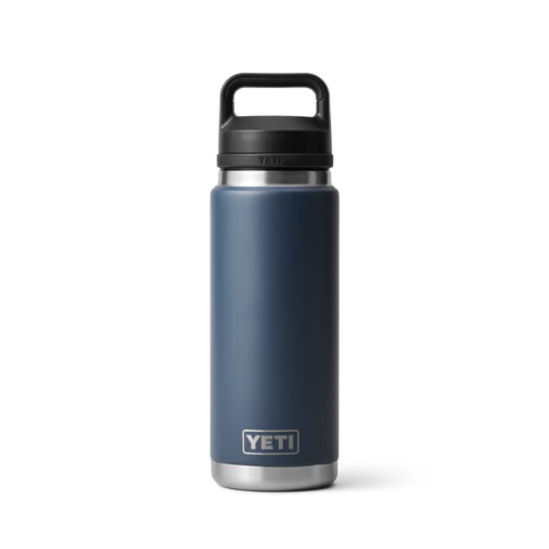 Yeti Rambler 26oz (760ml) Bottle Navy w/ Chug Cap-Otto's  Tackle World