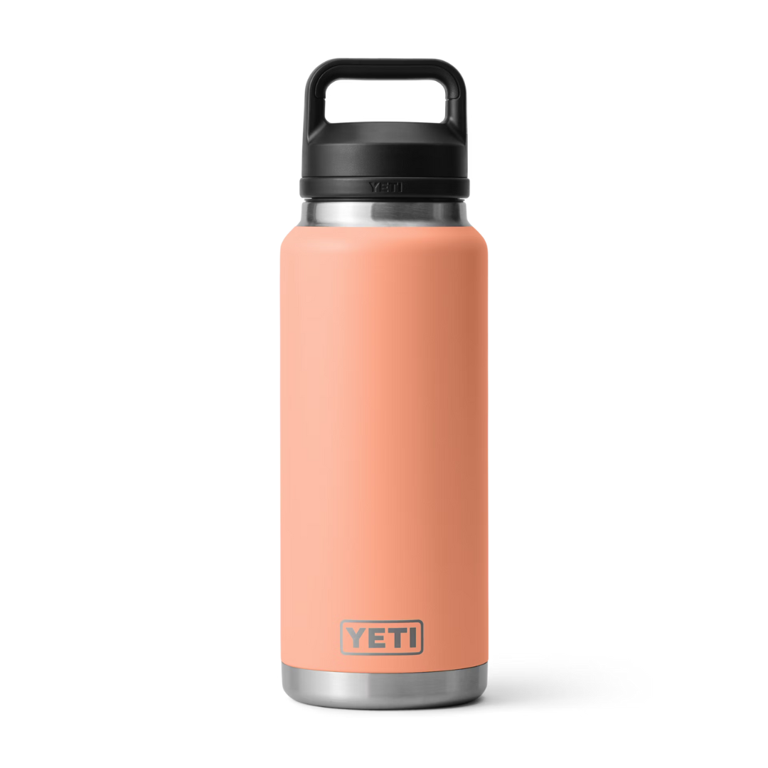 Yeti Rambler 36 oz Bottle Chug Lowcountry Peach