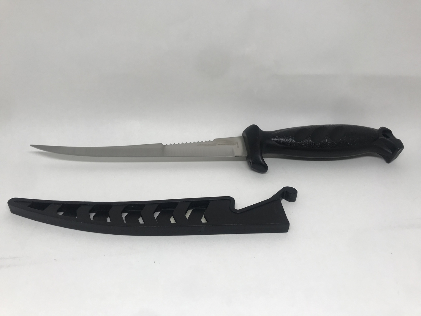 6" Filleting Knife with Plastic Sheath