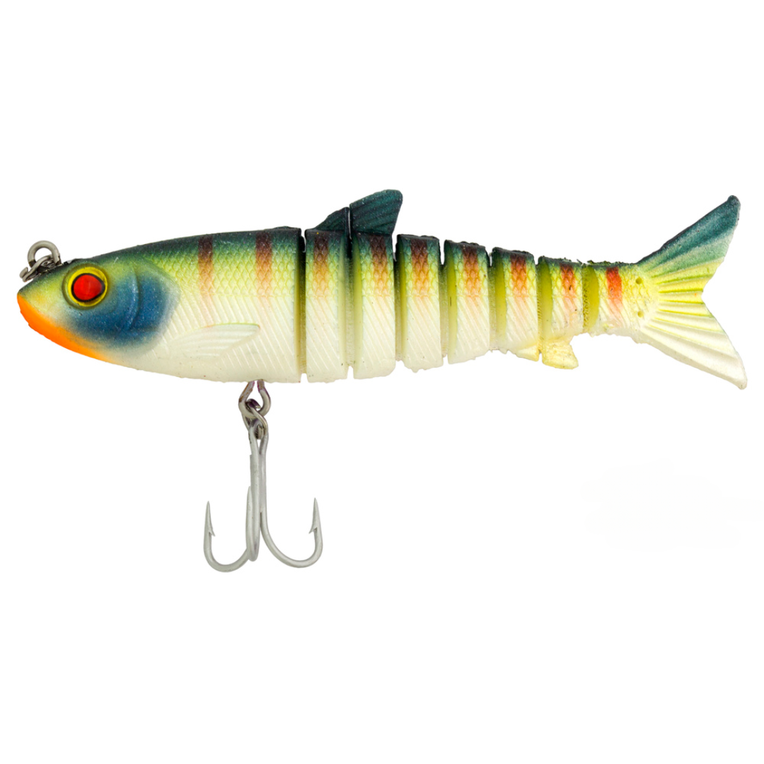 Zerek Live Mullet 5.5inch 35g Jointed Swimbait Soft Plastic Lure
