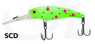 Zerek Tango Shad 50mm 4g Floating Hard Body Lure