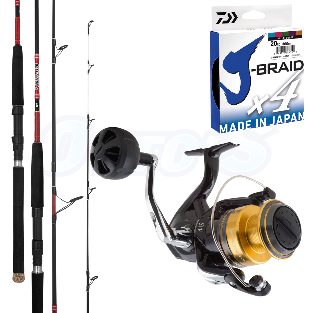 Shimano Socorro and Beefstick Heavy Offshore Combo