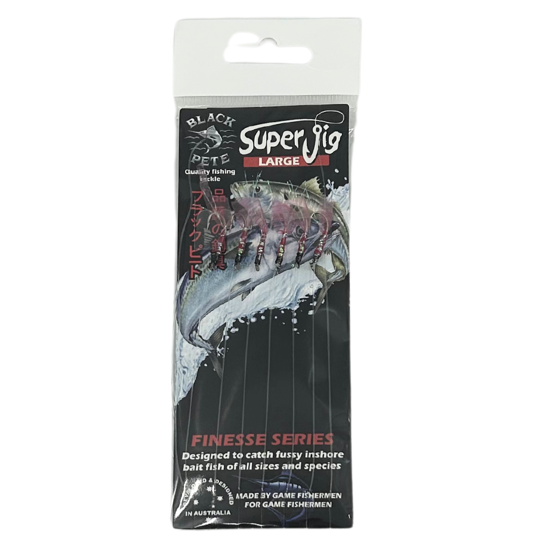 Black Pete Super Jig Sabiki Inshore and Finesse Series-Otto's Tackle World
