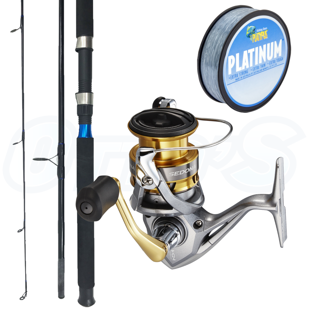 Blackfish Ocean Rocks Fishing Combo ICatch Luderick Series with Shimano Sedona