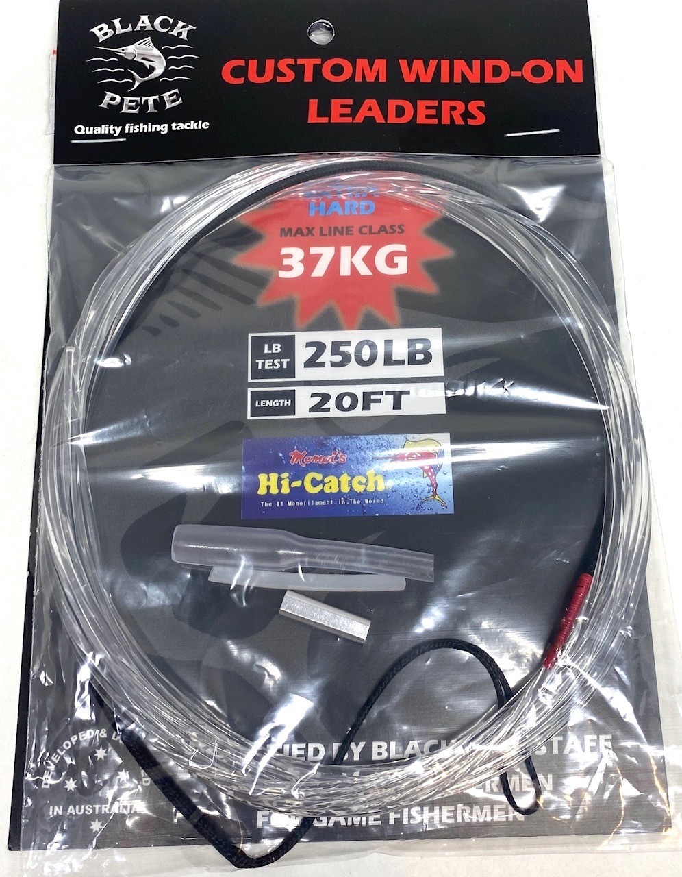 Black Pete Custom Momoi Wind-On Leaders-Otto's  Tackle World