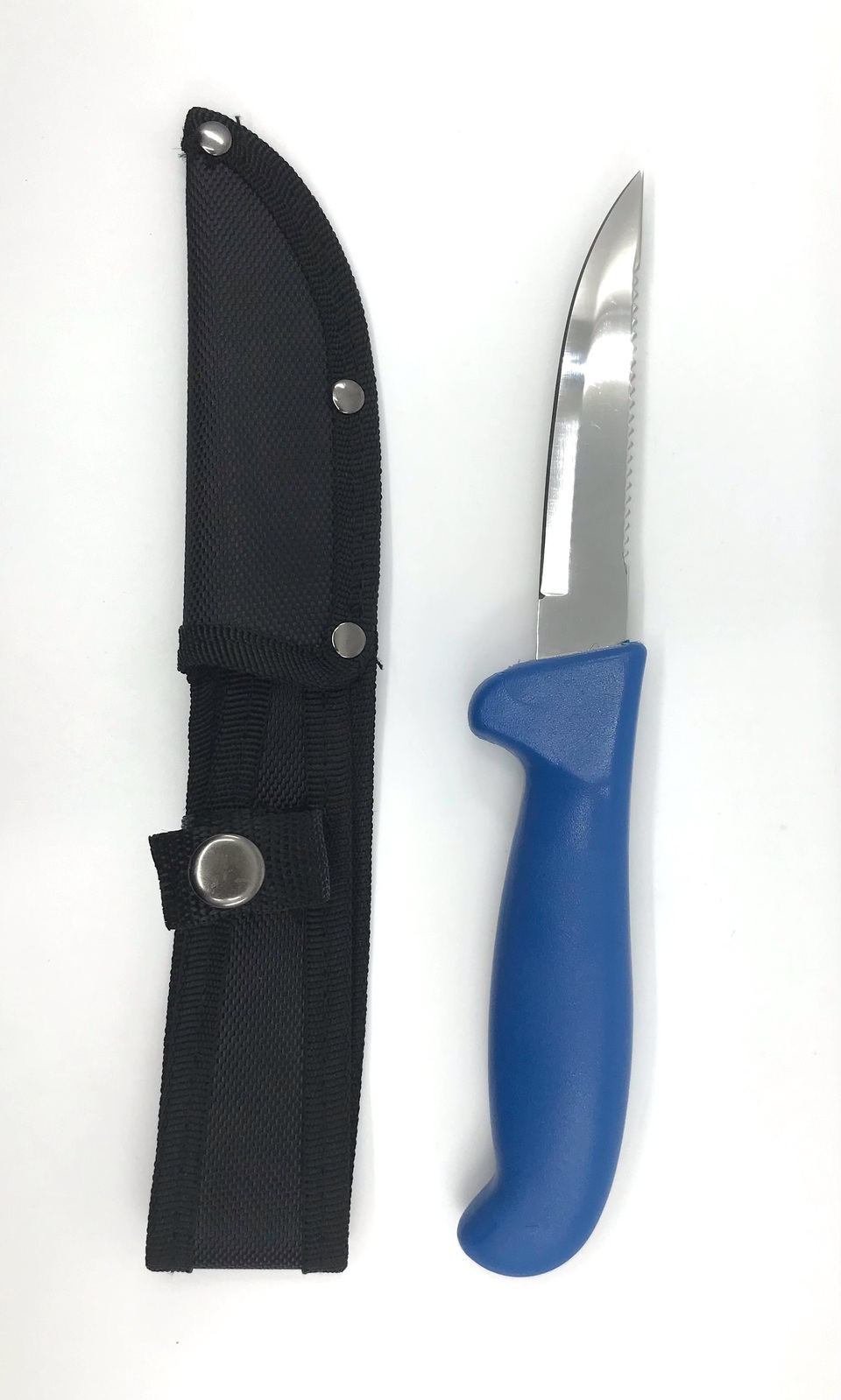 Quality 10cm Scalerback Knife with Nylon Sheath