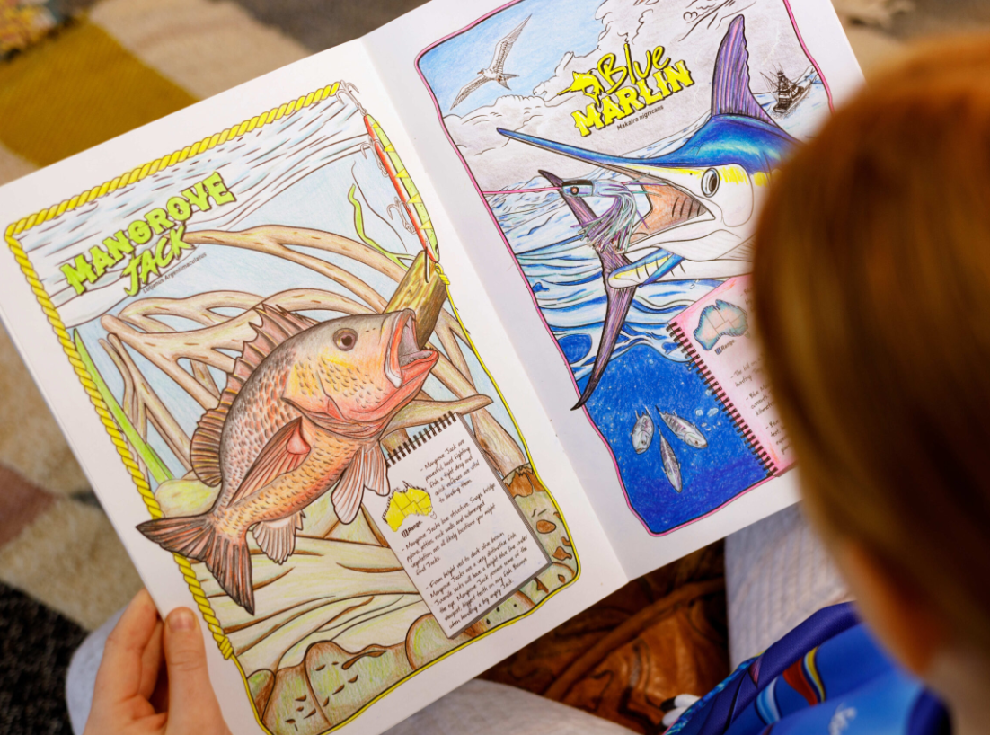A Very Fishy Colouring Book
