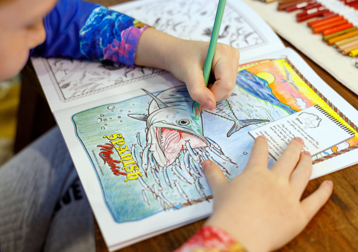 A Very Fishy Colouring Book