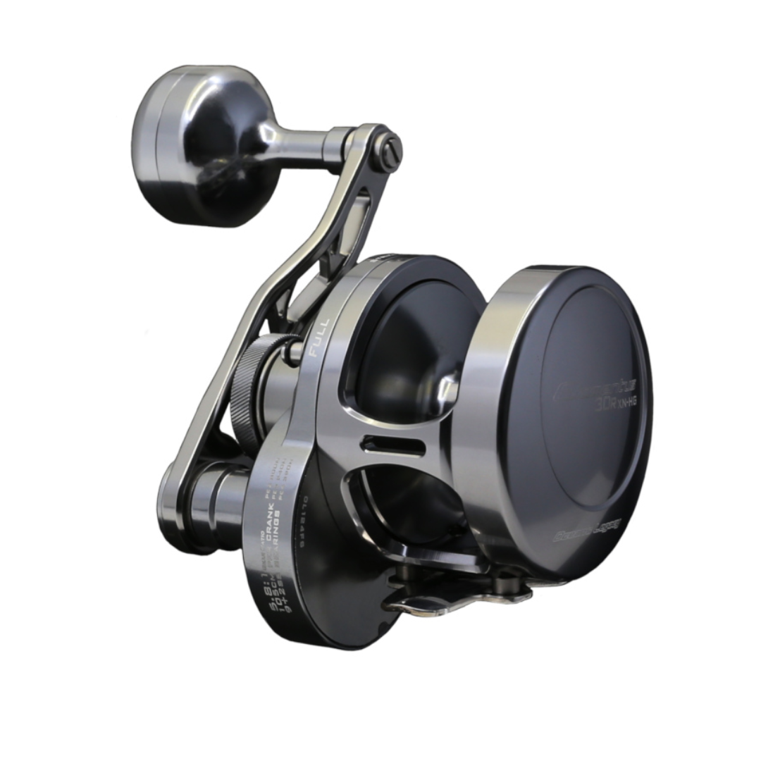Ocean's Legacy Elementus 30 Series Gun Metal Overhead Jigging Reel
