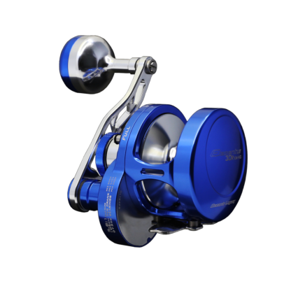 Ocean's Legacy Elementus 30 Series Electric Blue Overhead Jigging Reel