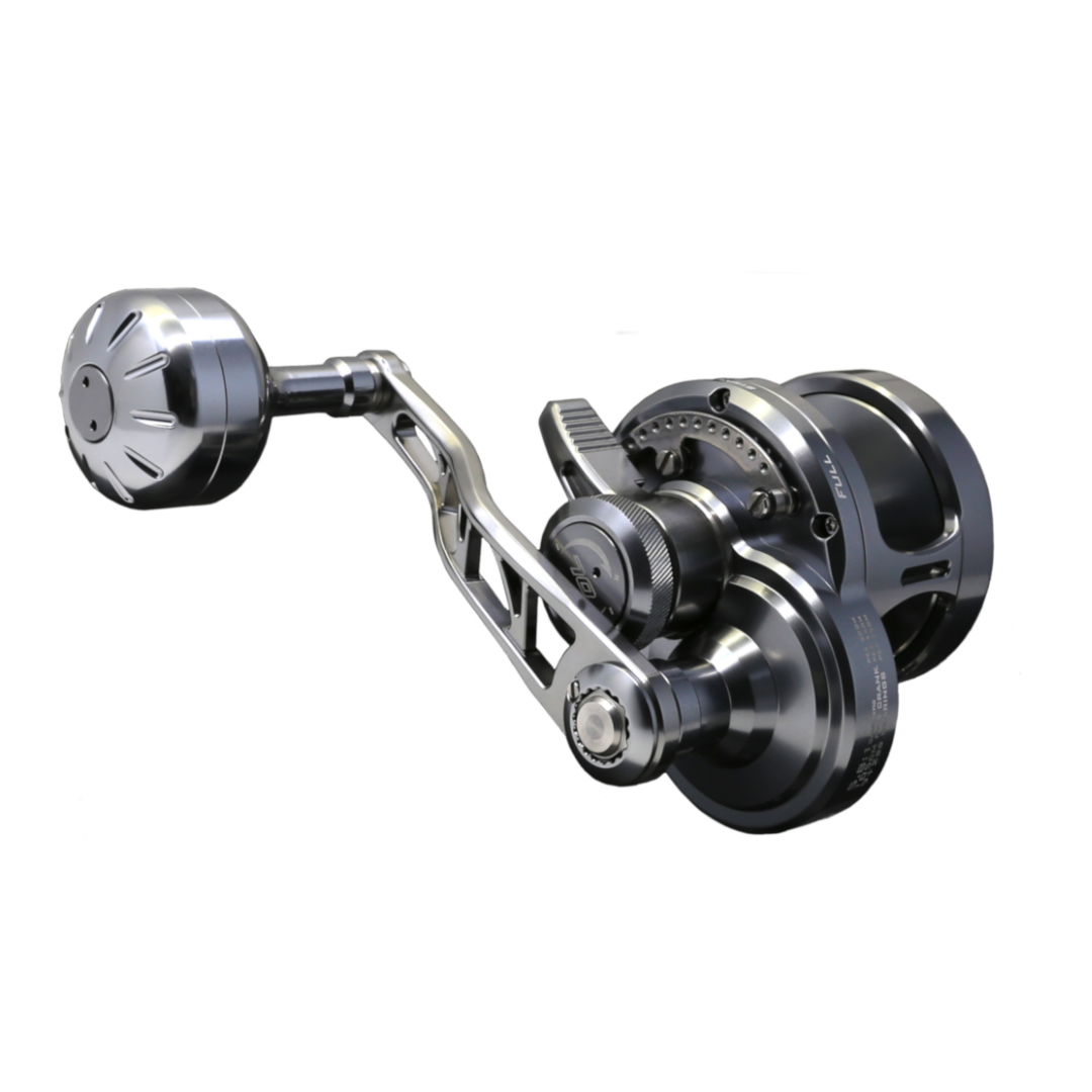 Ocean's Legacy Elementus 30 Series Gun Metal Overhead Jigging Reel