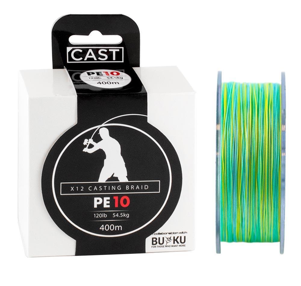 Cast X12 Casting Braid Multi Coloured-Otto's  Tackle World