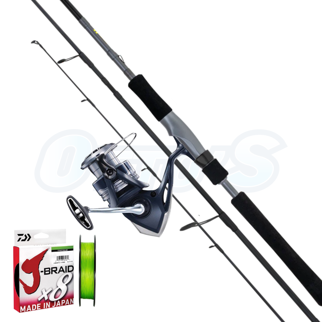 Shimano Catana and TD Hyper Squid Fishing Combo