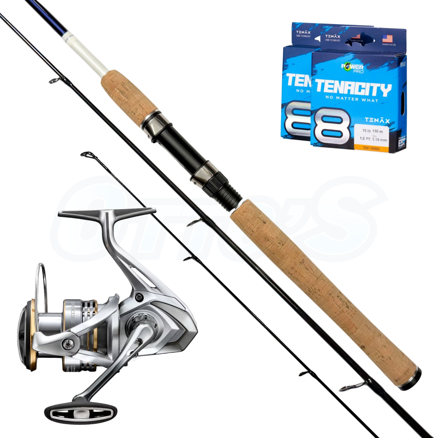 Shimano Sedona & Zentra Medium Estuary Spinning Fishing Combo