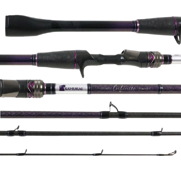 Samurai Infinite Baitcast Fishing Rod