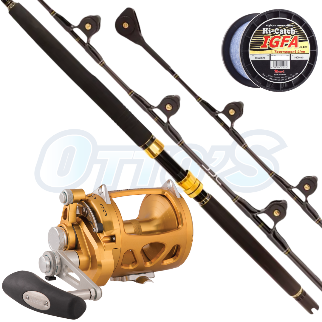 Penn International 30 VISW with Ocean Assassin 15kg Rod Game Fishing Combo