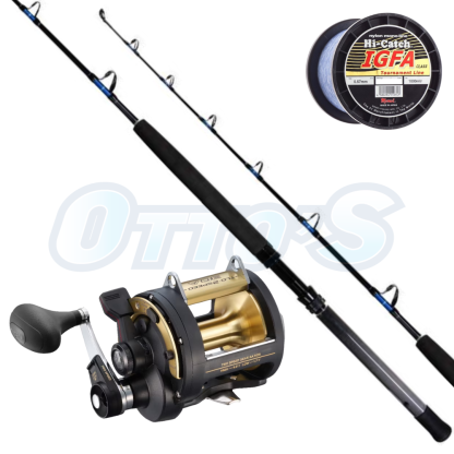 Shimano Marlin and Tuna Combo 15kg Tag Em and TLD