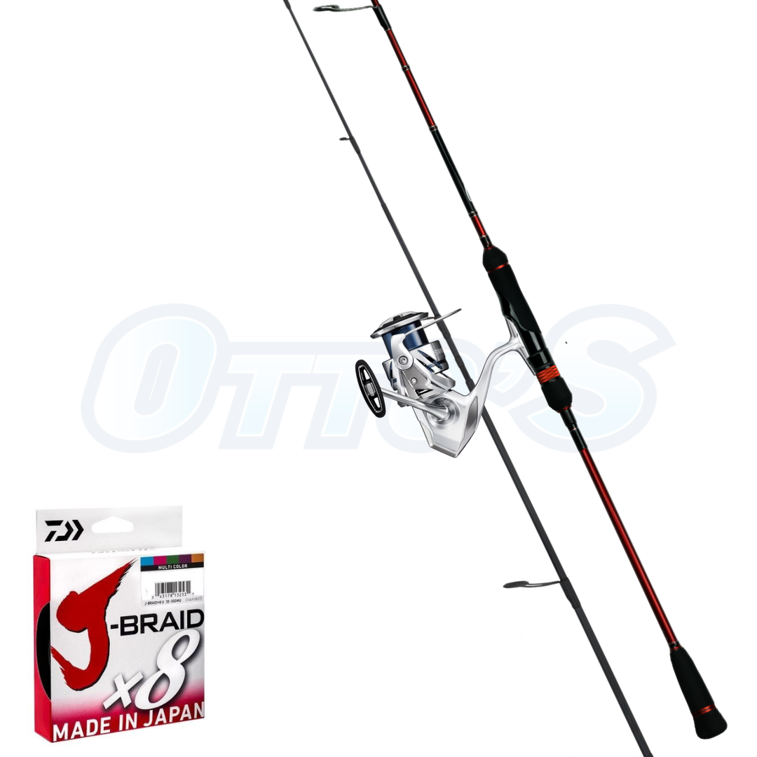 Fishing Rod Zebco Dock Demon Spinning Reel Zebco Dock Demon Deluxe