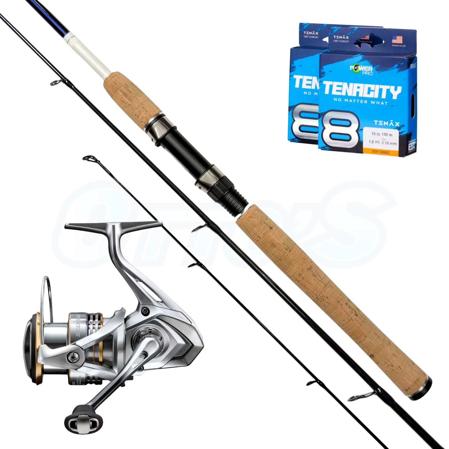 Shimano Sedona & Zentra Light Estuary Spinning Fishing Combo