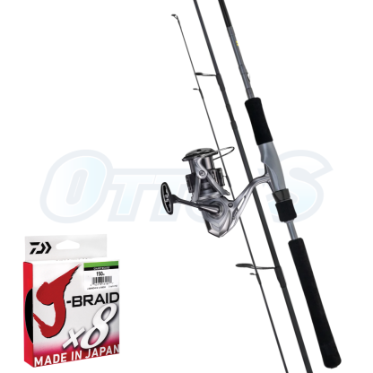 Snapper Soft Plastic Fishing Rod & Reel Combo