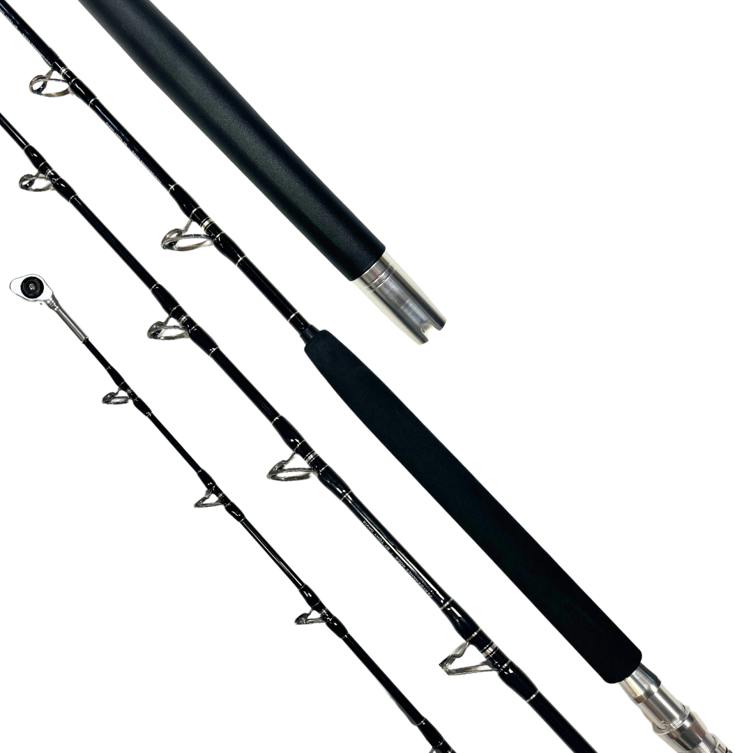 Fishfinder Custom Bluewater Game Series Hard Guide Roller Tip Braid SeriesÂ Rods-Otto's  Tackle World