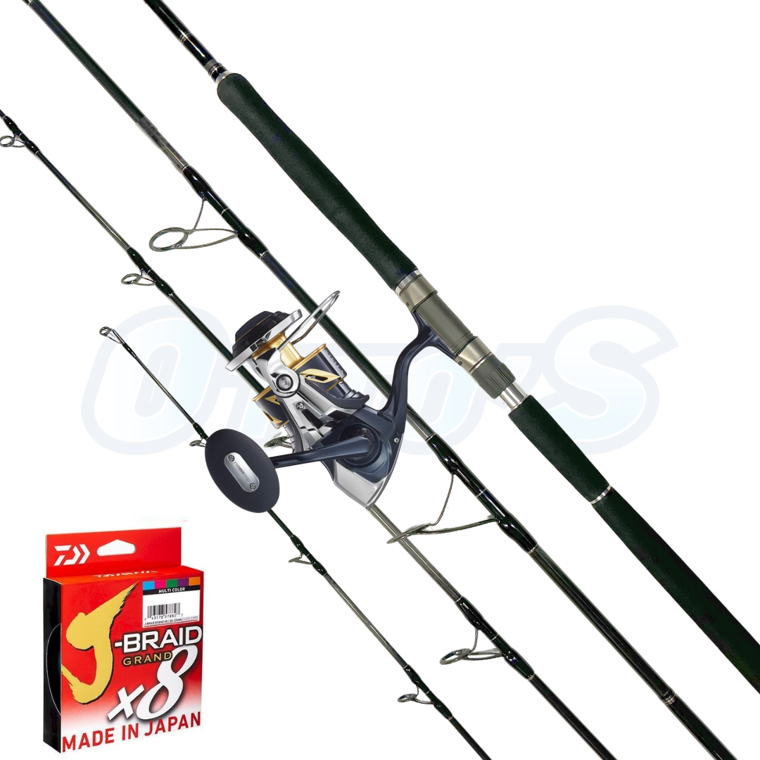 Fishfinder and Shimano Stella 20000 PG Stickbaiting Tuna Fishing Combo-Otto's  Tackle World