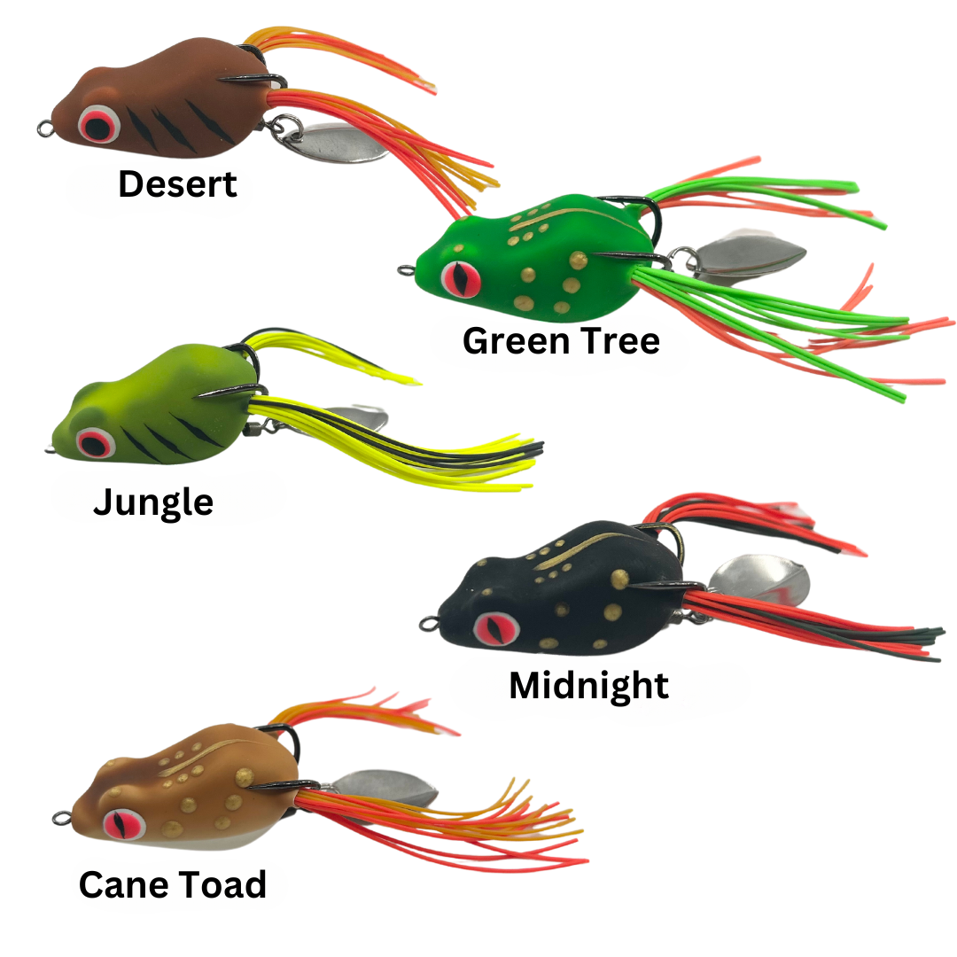 Froga Froggy Topwater Fishing Lures 45mm-Otto's  Tackle World