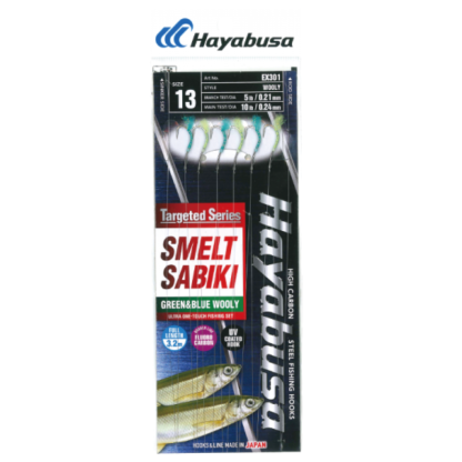 Hayabusa Green & Blue Smelt Sabiki-Otto's  Tackle World