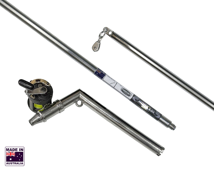 Hook'em H/D Teaser / Dredge Bar with Reel Seat 90cm