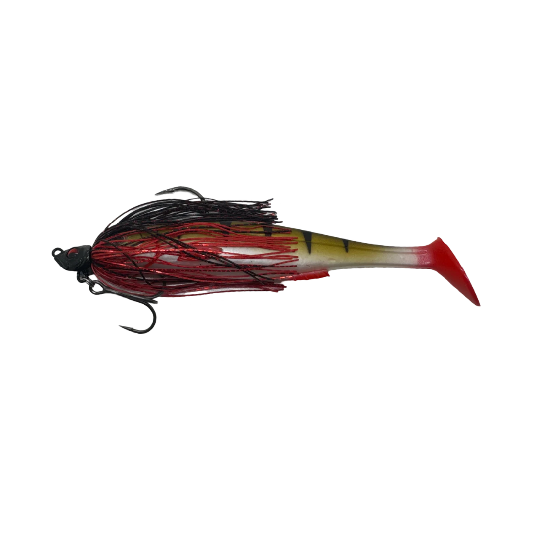Spin Wright Beast 1/2oz Swim Jig x Irukandji 5"