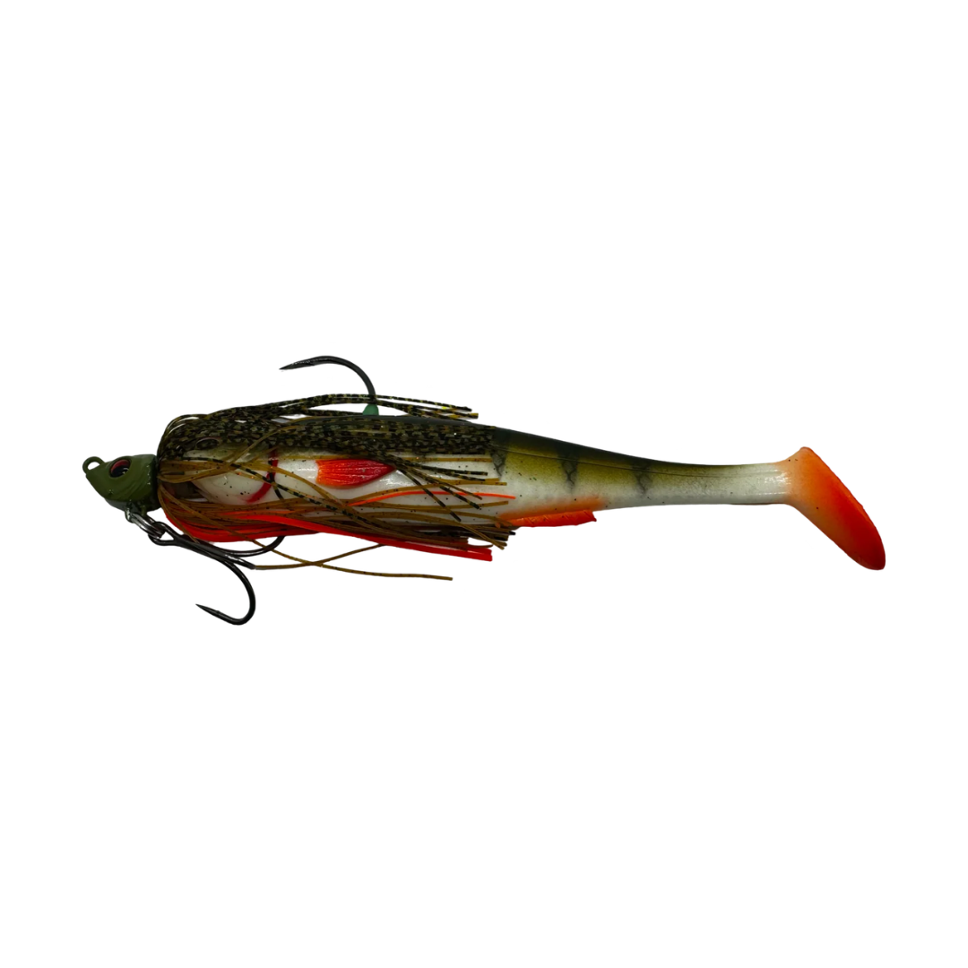 Spin Wright Beast 1/2oz Swim Jig x Irukandji 7"