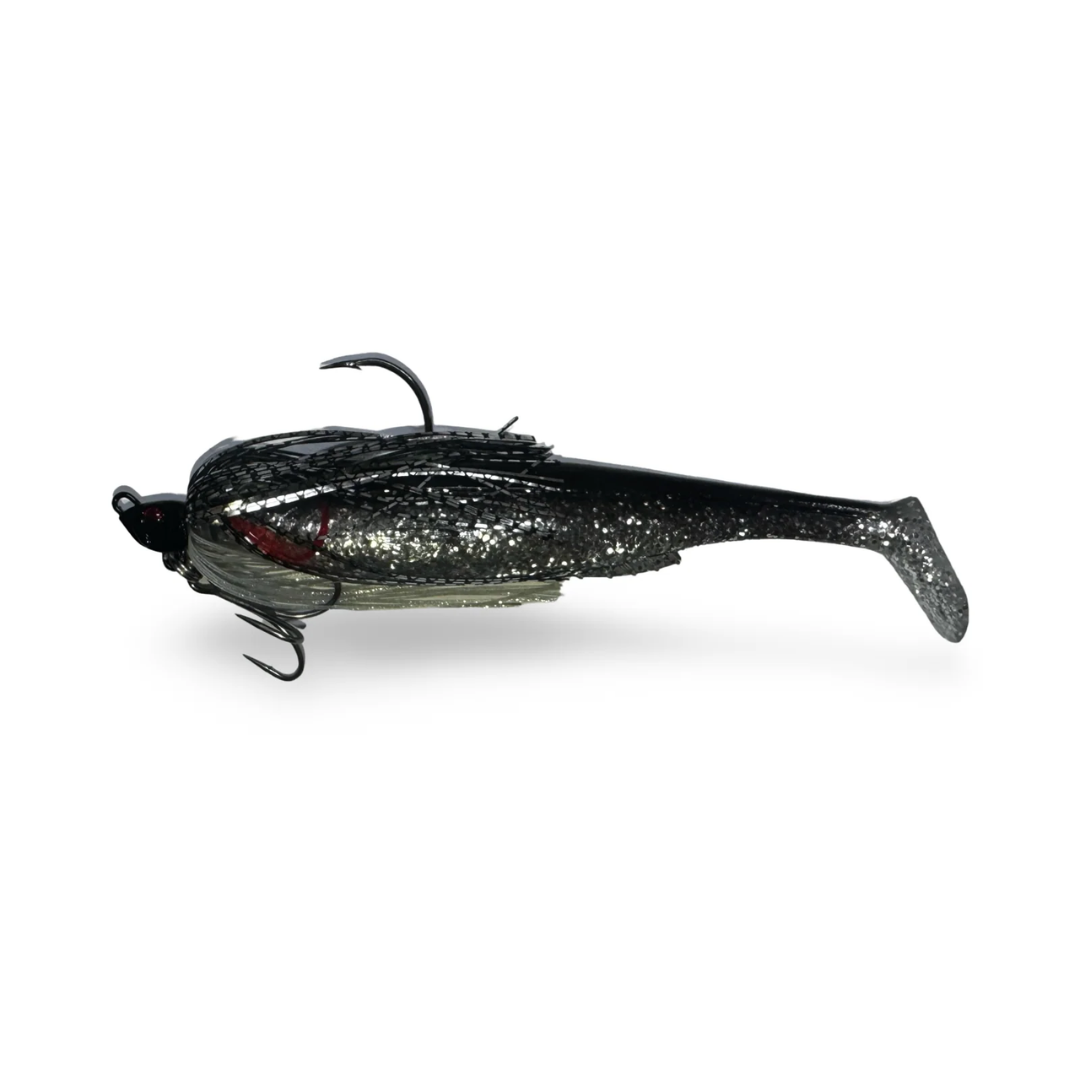 Spin Wright Beast 1/2oz Swim Jig x Irukandji 5"