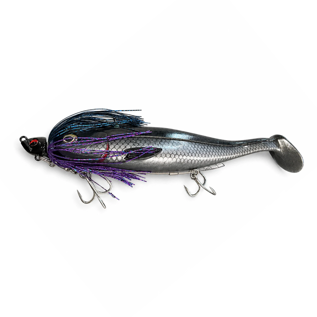 Spin Wright Beast 1/2oz Swim Jig x Irukandji 11"